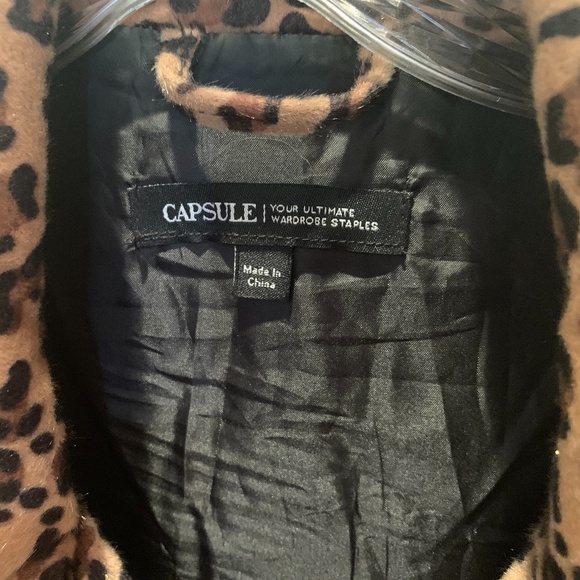 Faux Leopard MOTO Jacket - Picture 6 of 11